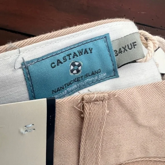 Men’s Castaway Embroidered Khaki Pants - Just in time for Derby! - Picture 4 of 7